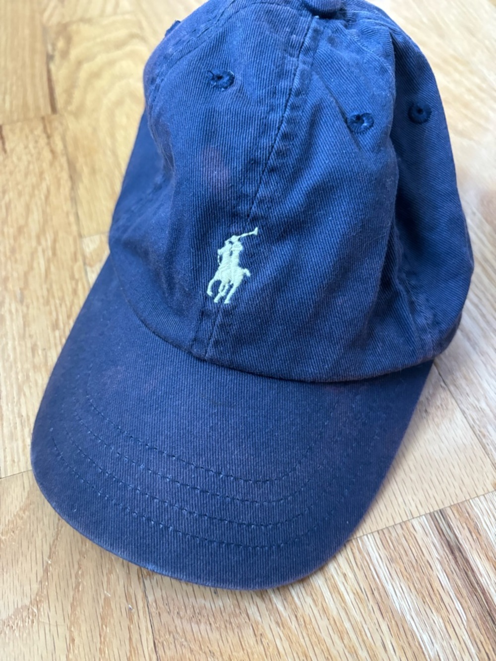Ralph Lauren Navy Kids Baseball Cap